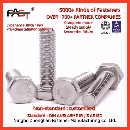 ASTM A325 Тяжелый шестигранный конструкционный болт