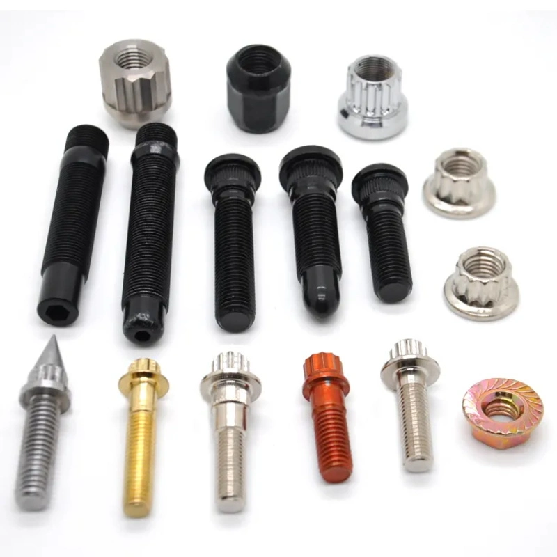 Factory Manufacture Car Truck Trailer Wheel Stud Bolt and Nut